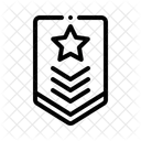 Rank Army Badge Icon