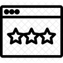 Clasificación del sitio web  Icono