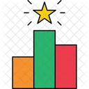 Ranking Performance Ranking Data Comparison Icon