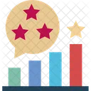 Ranking Rating Growth Icon
