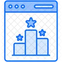 Ranking Rating Star Icon