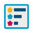 Ranking Rating Feedback Icon