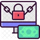Ransomware Security Secure Chain Icon