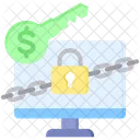 Ransomware Computer Virus Icon
