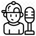 Rapper Avatar Mann Symbol