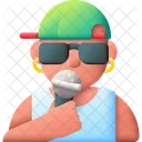 Rapper Avatar Man Icon
