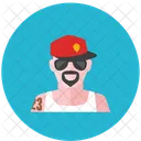 Rapper Streamline Kameleon Icon