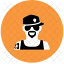 Rapper Streamline Kameleon Icon