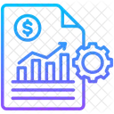 Rapport Entreprise Statistiques Icon