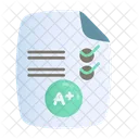 Analyse Finance Document Icon