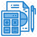Comptes Comptabilite Rapport Icône