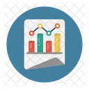 Rapport Feuille Document Icône