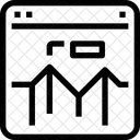 Rapport Site Web Surveillance Icône