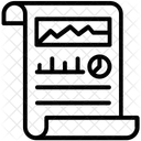 Statistiques Rapport Statistique Icône