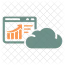 Analyse De Rapport Cloud Rapport Icône