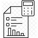 Rapport Budgetaire Rapport Financier Rapport Dactivite Icône