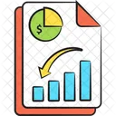 Rapport Dactivite Statistiques Analyses Icon