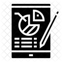 Rapport Dactivite Diagramme Circulaire Analyse Icône