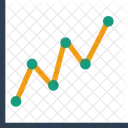 Ligne Graphique Analytique Icon