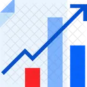 Rapport de croissance  Icône