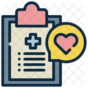 Coeur Soins De Sante Rapport Icône