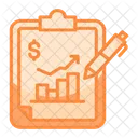 Analyses Graphiques Statistiques Icône