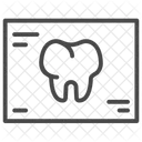 Rapport sur les dents  Icône