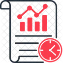 Rapport Du Planificateur Planification Rapport Icône