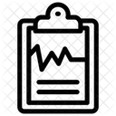 Rapport ECG Prescription Document Icône