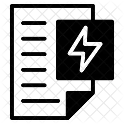 Rapport énergétique  Icône