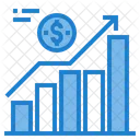 Rapport Financier Rapport Graphique Icône