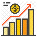 Rapport Financier Rapport Graphique Icône