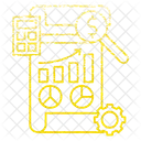 Financier Rapport Graphique Icône