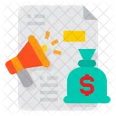 Megaphone Marketing Strategie Icon