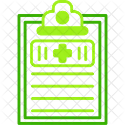 Rapport médical  Icône