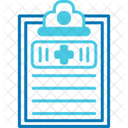 Rapport médical  Icône