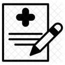 Rapport médical  Icône