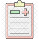 Medical Rapport Soins De Sante Icône