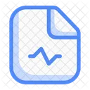 Rapport Medical Medical Soins De Sante Icône