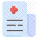Rapport médical  Icône