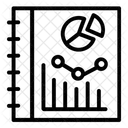 Analisi Di Mercato Foglio Grafico Crescita Del Business Icon