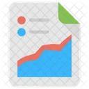 Marketing Report Analisi Icon