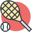 Raqueta Tenis Squash Icono