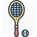 Raqueta De Tenis Tenis Ping Pong Icono