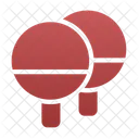 Raqueta de ping pong  Icon