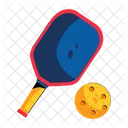 Raquete de pickleball  Ícone