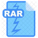 Rar File Document Icon