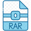 Rar File Extension File Format Icon
