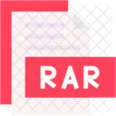 Rar Format Type Icon