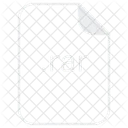 Rar Arquivo Documento Icon